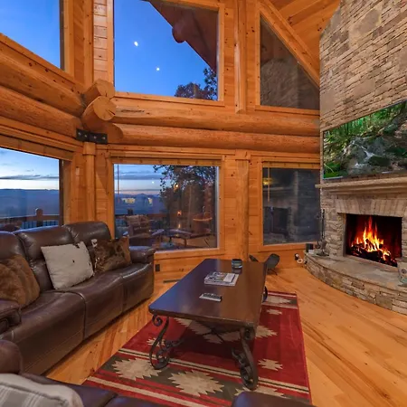 Saddle Lodge - Canadian Log Cabin North Ga